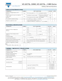 VS-32CTQ030STRRHM3 Datasheet Pagina 2