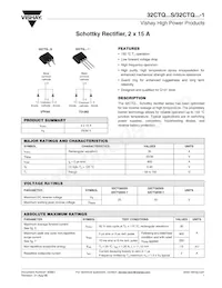 VS-32CTQ030STRRPBF Datenblatt Cover