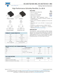 VS-40CTQ150STRL-M3 Datenblatt Cover