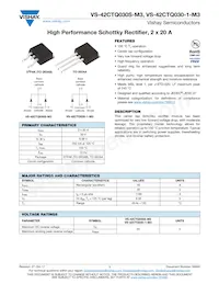 VS-42CTQ030STRR-M3 Datenblatt Cover