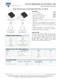 VS-47CTQ020STRR-M3 Datenblatt Cover