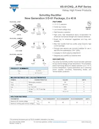 VS-81CNQ045ASMPBF Datasheet Copertura