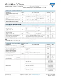 VS-81CNQ045ASMPBF Datasheet Pagina 2