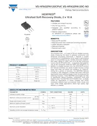 VS-HFA32PA120C-N3 Datasheet Copertura