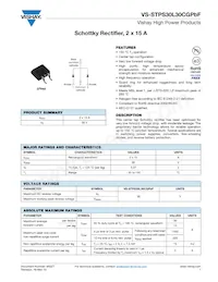 VS-STPS30L30CGTRRP Datasheet Copertura