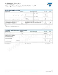 VS-STPS30L30CGTRRP數據表 頁面 2