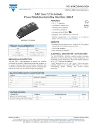 VS-VSKDS440/030數據表 封面