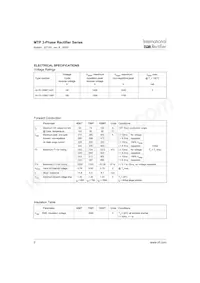 70MT160PB Datasheet Page 2