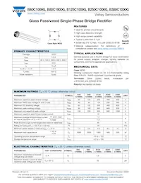 B125C1000G-E4/51 Datasheet Copertura