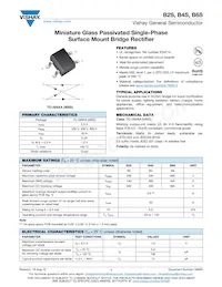 B4S-E3/80 Datasheet Cover