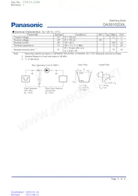 DA3S102D0L數據表 頁面 2