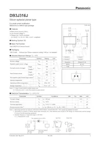 DB3J316J0L Datasheet Copertura