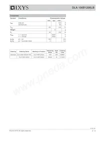 DLA100B1200LB-TUB數據表 頁面 2