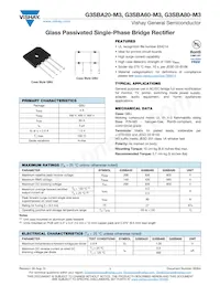 G3SBA60L-M3/51 Datasheet Copertura