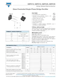 GBPC1206-E3/51數據表 封面