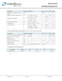 GHXS015A120S-D1 Datenblatt Seite 2