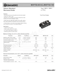 M3P75A-80 Datasheet Cover
