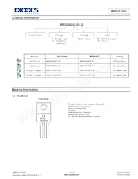 MBR10150CTF-E1 Datasheet Pagina 2