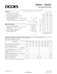 RS602 Datenblatt Cover