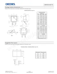 SBR20A100CTB-13 Datasheet Pagina 4