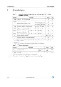 STPS30SM60CG-TR Datasheet Pagina 2