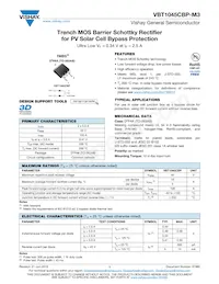 VBT1045CBP-M3/4W數據表 封面
