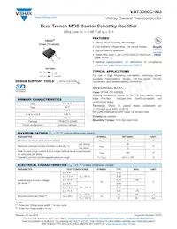 VBT3080C-M3/4W Datasheet Copertura