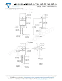 VI20150C-E3/4W Datasheet Pagina 4