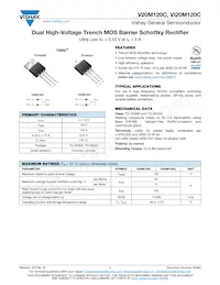 VI20M120C-M3/4W Datenblatt Cover