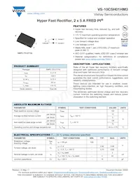 VS-10CSH01HM3/87A Datasheet Copertura