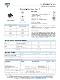 VS-12CWQ10FNHM3 Datenblatt Cover