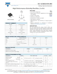 VS-12CWQ10FNTRR-M3 Datasheet Cover