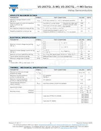 VS-20CTQ040STRR-M3 Datasheet Pagina 2