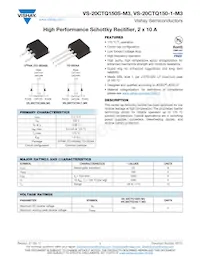 VS-20CTQ150STRR-M3 Datasheet Copertura