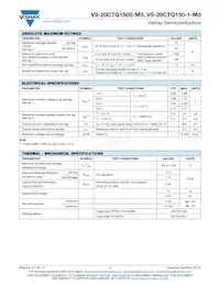 VS-20CTQ150STRR-M3 Datasheet Pagina 2