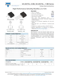 VS-25CTQ040STRL-M3 Datenblatt Cover