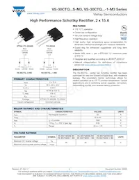 VS-30CTQ035STRR-M3 Datenblatt Cover