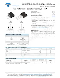 VS-32CTQ030STRR-M3 Datenblatt Cover