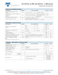 VS-32CTQ030STRR-M3 Datasheet Pagina 2