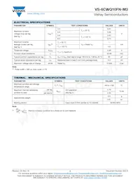 VS-6CWQ10FNTRR-M3 Datasheet Page 2