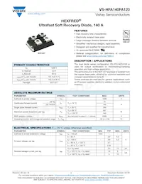 VS-HFA140FA120 Datasheet Copertura