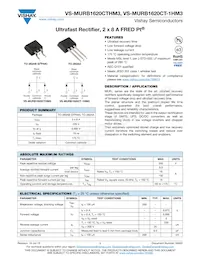 VS-MURB1620CTRHM3數據表 封面