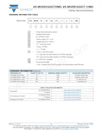 VS-MURB1620CTRHM3數據表 頁面 5