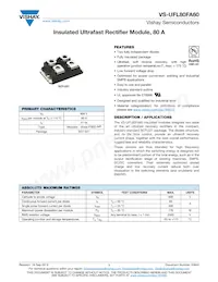 VS-UFL80FA60 Datasheet Copertura