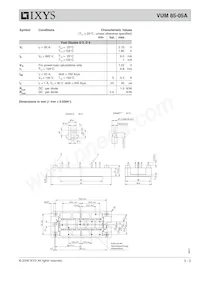 VUM85-05A Datasheet Page 3