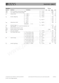 VUO105-18NO7 Datasheet Page 2