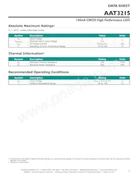 AAT3215IGV-3.6-T1 Datasheet Pagina 3