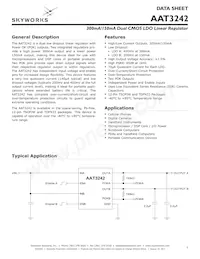 AAT3242IWP-IQ-T1 Datasheet Copertura