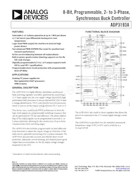 ADP3193AJCPZ-RL Datasheet Copertura