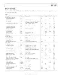 ADP3209CJCPZ-RL數據表 頁面 3